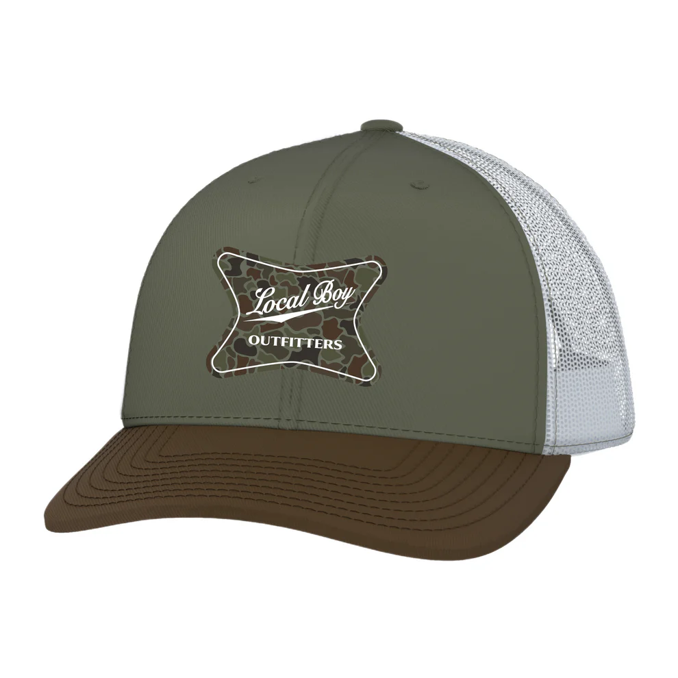 LODEN HIGH BADGE TRUCKER HAT