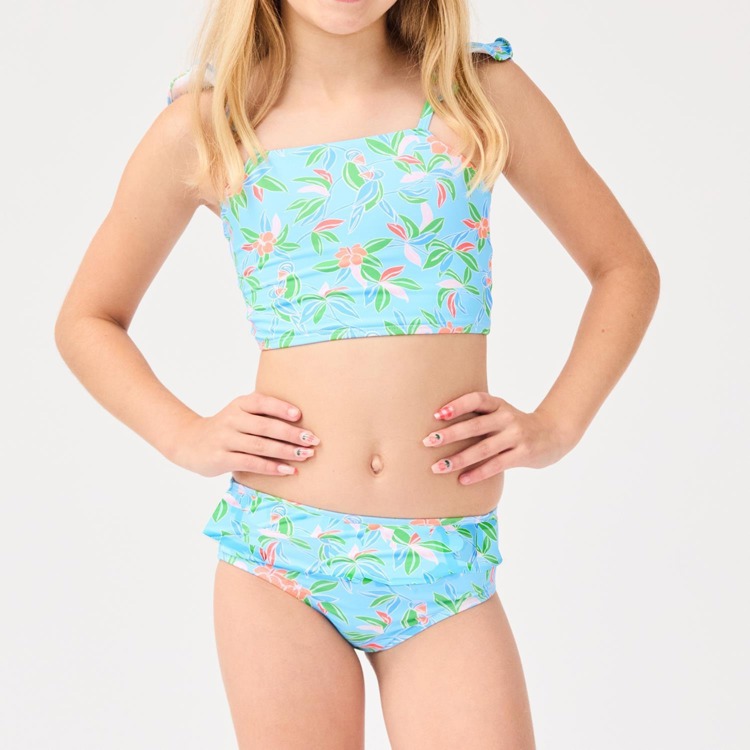 MINI 2PC SWIMSUIT TIKI TROPIC