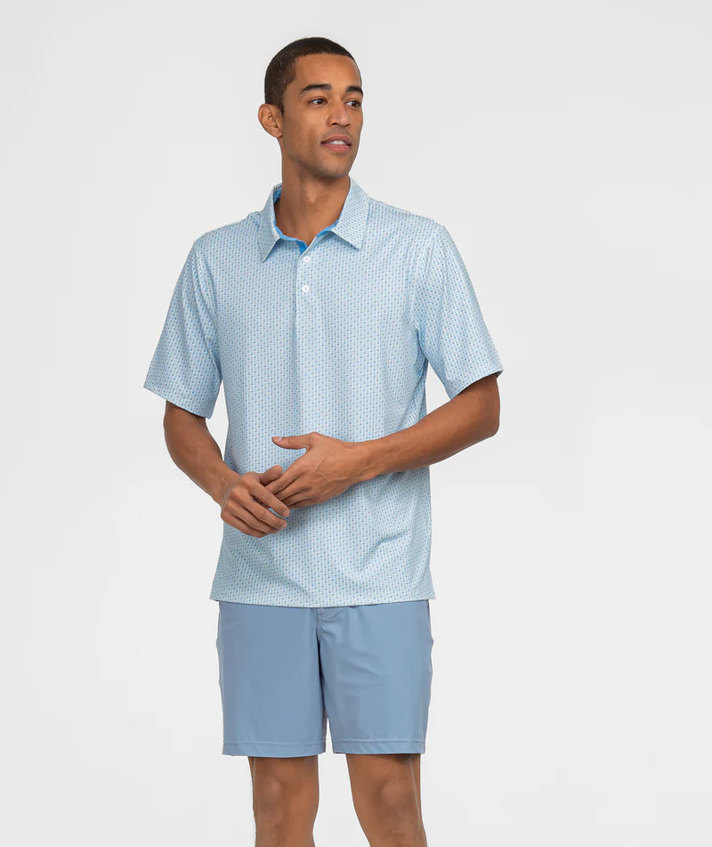 CLUB AND CARRY PRINT POLO