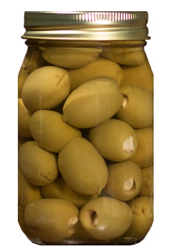 GARLIC STUFFED OLIVES 16OZ