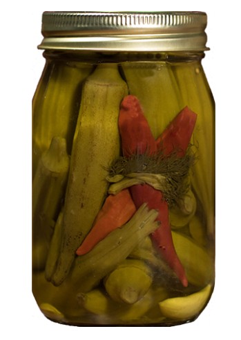 PICKLED OKRA 16OZ