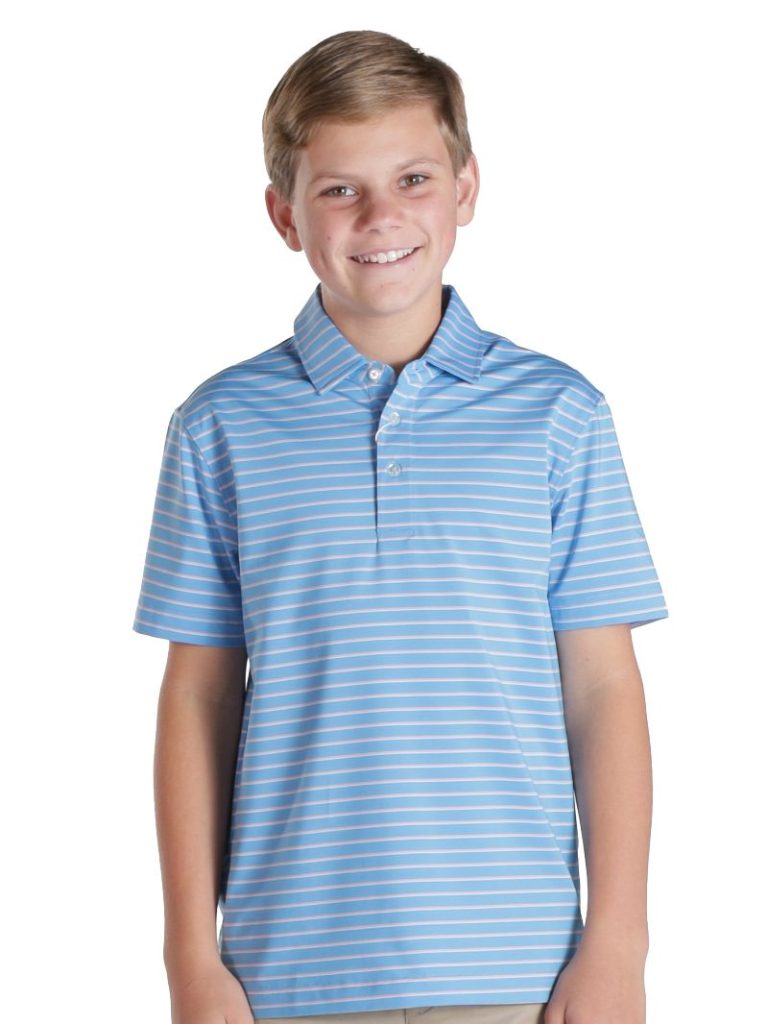 YTH MICRO STRIPE POLO