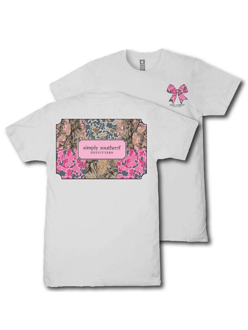 YTH SS CAMO LOGO STARS TEE