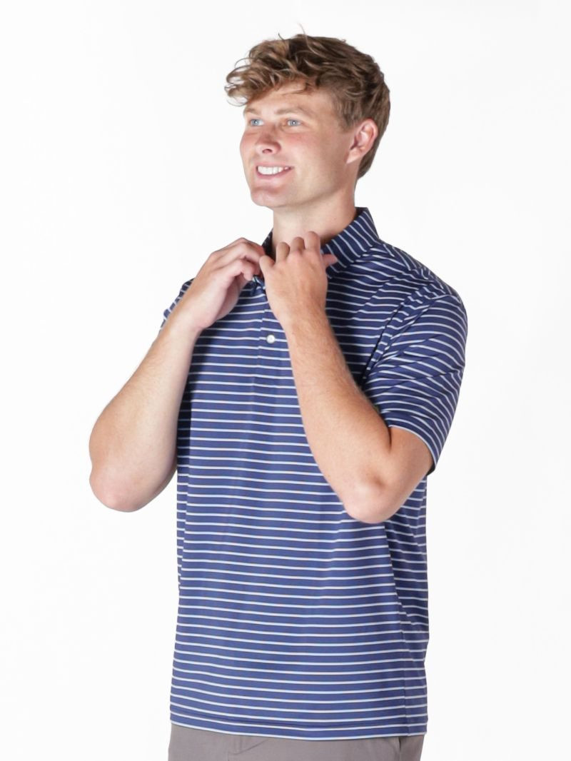 MICRO STRIPE POLO