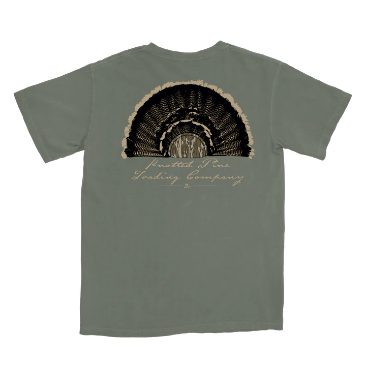 TURKEY FAN MOSS TEE