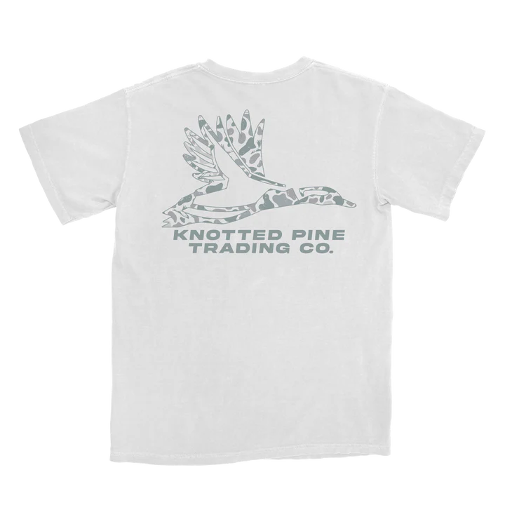 SNOW CAMO LOGO WHITE TEE