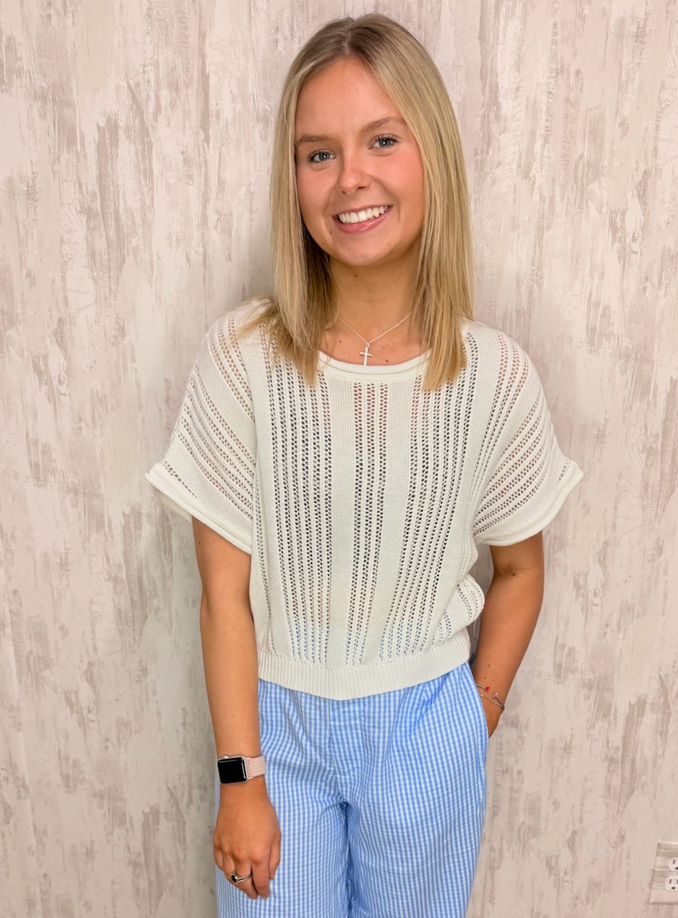 DROP SHOULDER SWEATER