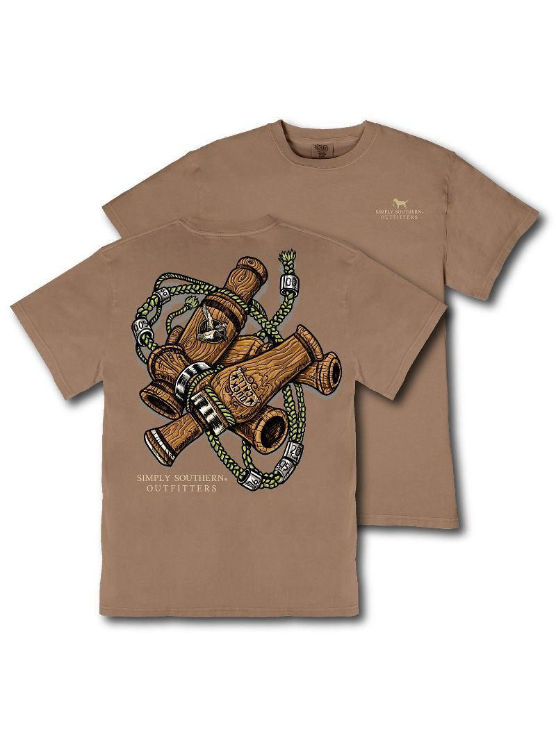 MINWASH DUCK CALL RAWHIDE TEE