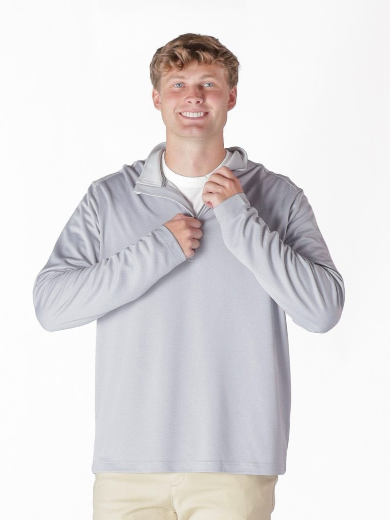MENS QTR ZIP
