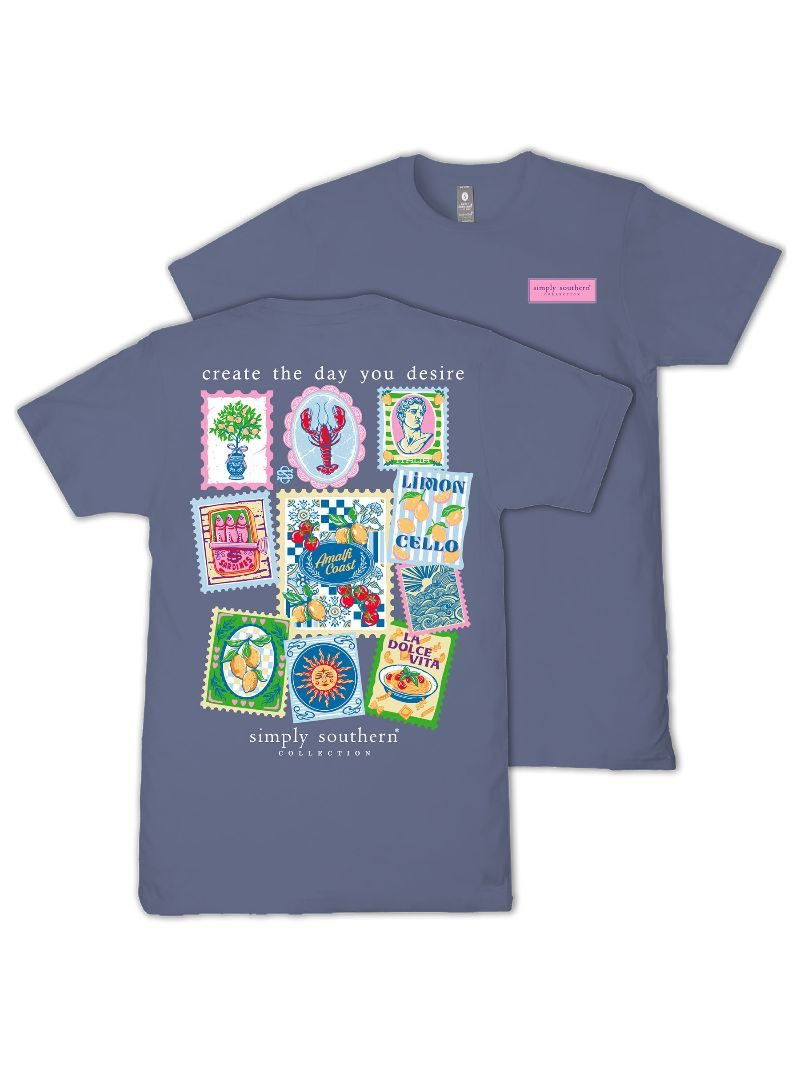SS DESIRE DENIM TEE