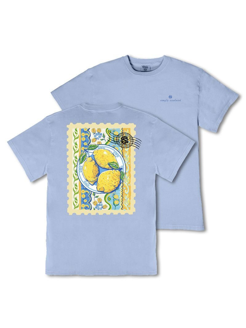 MIN LEMON FRENCH BLUE TEE