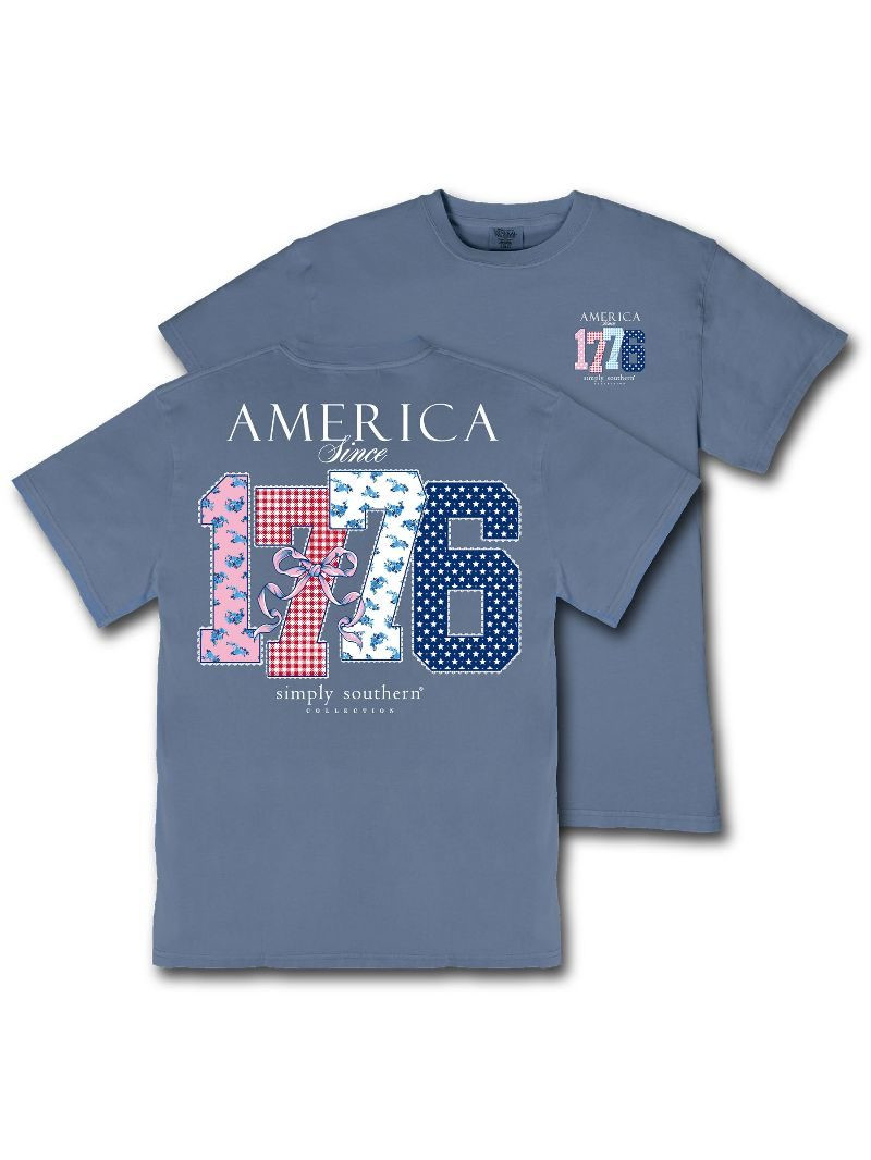 YTH WASH AMERICA OVERCAST TEE