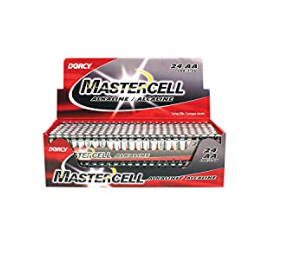 MASTERCELL AA BATTERIES 24PACK
