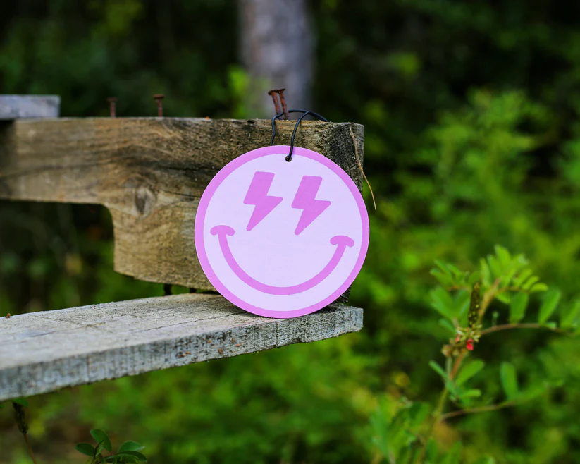COTTON CANDY SMILEY FRESHENER