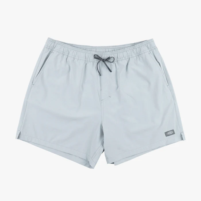 HARBOR GRAY STRIKE SWIM SHORT