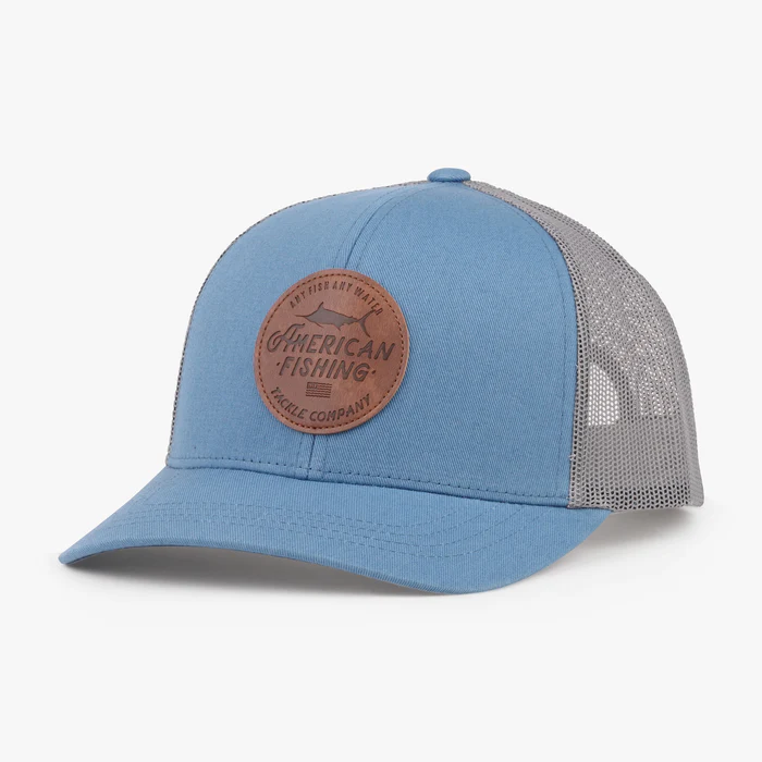 LEMONADE LEATHER TRUCKER BLUE