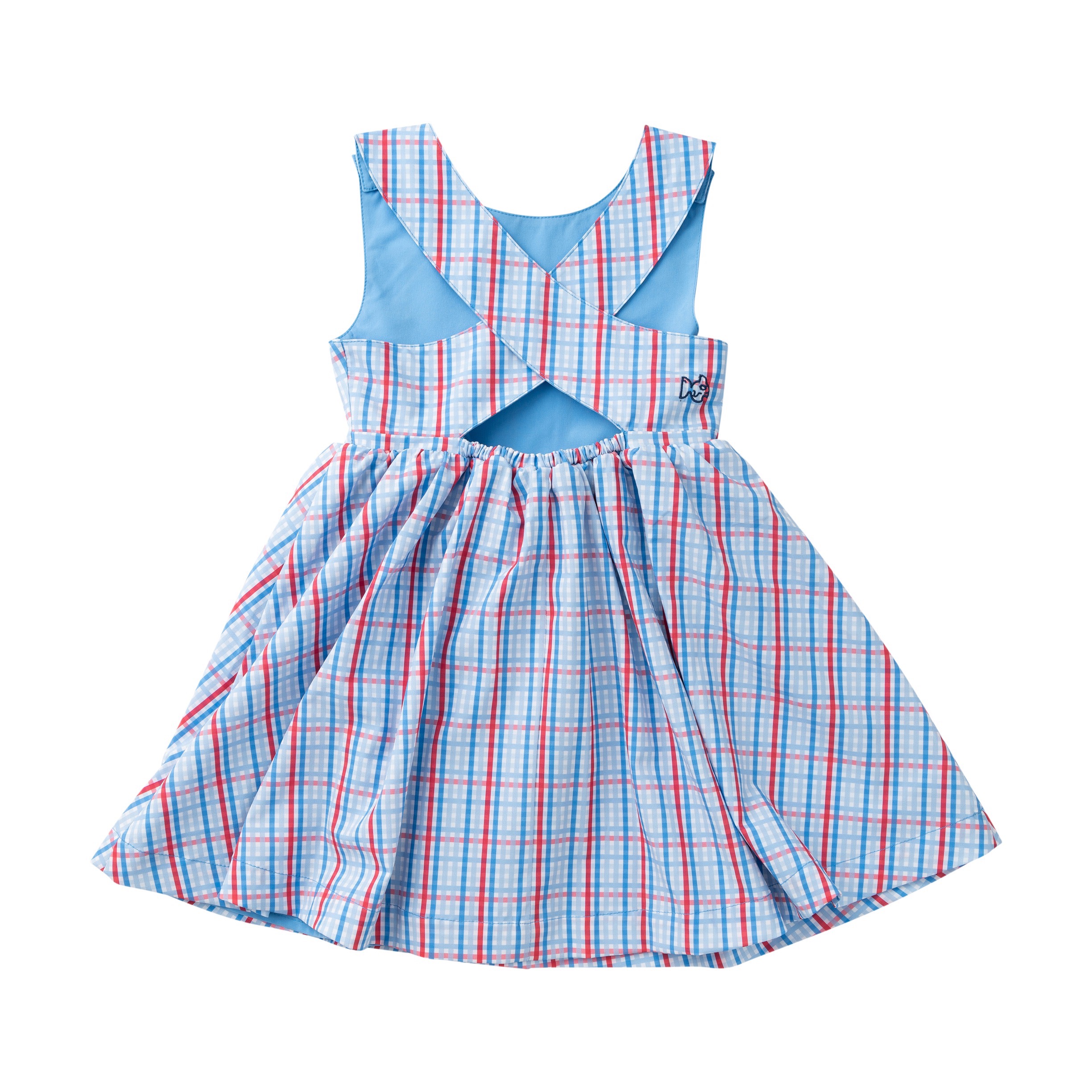 CRISSCROSS BACK DRESS