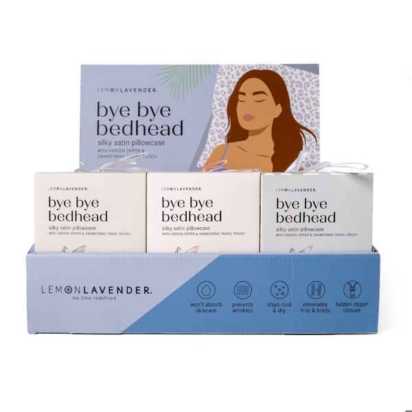 BYE BYE BEDHEAD PILLOWCASE