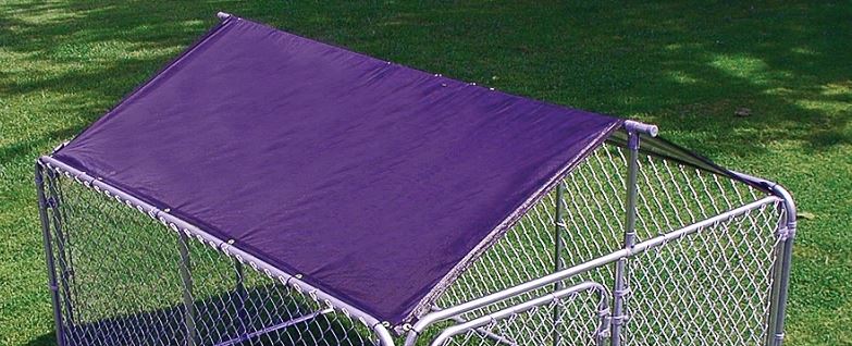 STEEL KENNEL ROOF & FRAME