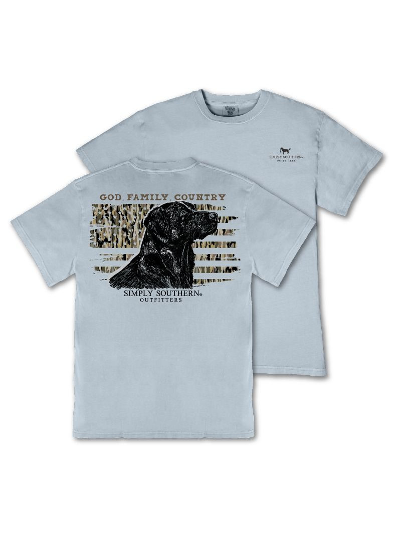 YTH MINWASH GOD ASHEN TEE