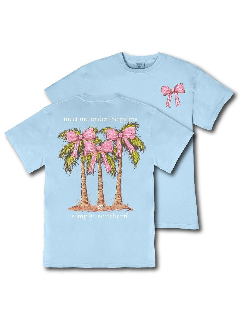 YTH PALM GLACIER TEE