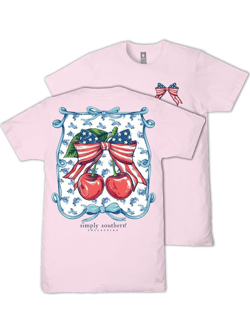 SS USA CHERRY TEE