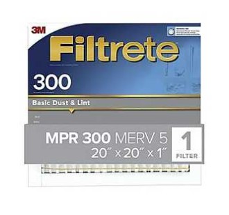 DUST & LINT AIR FILTER 20X20"