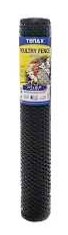 BLACK MESH POULTRY FENCE 3X25'