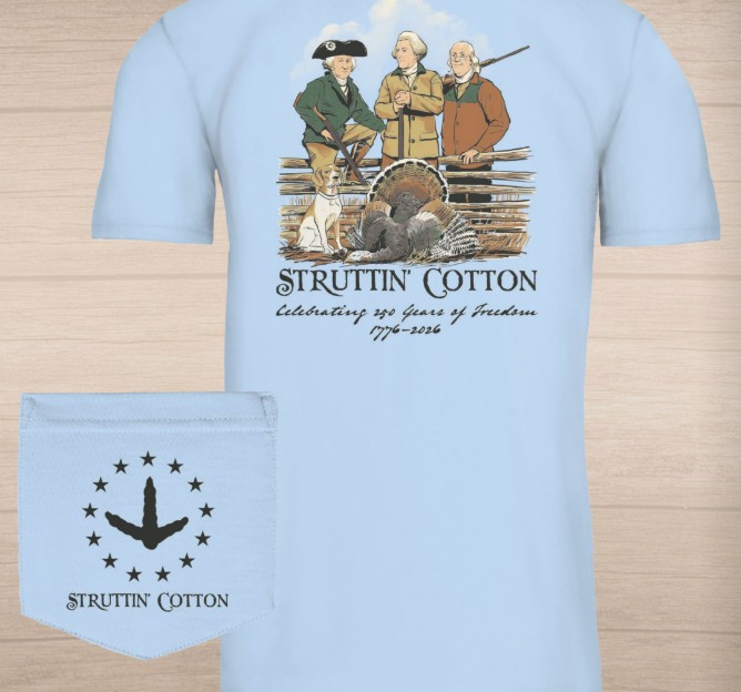 BLUE 250 YEARS OF FREEDOM TEE