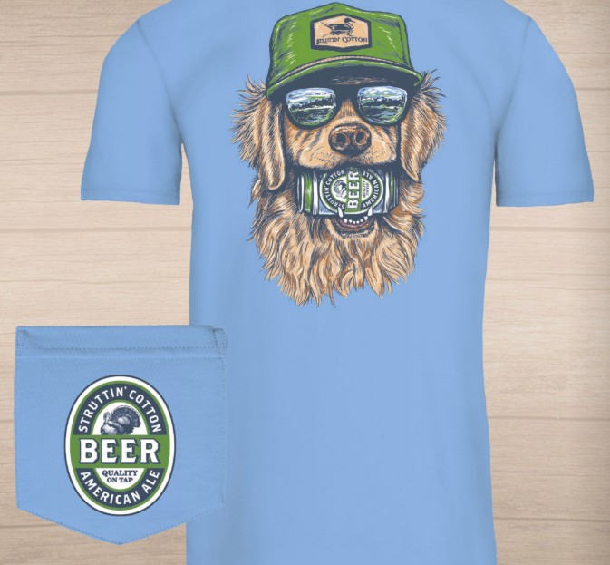 BLUE DAY OFF DOG TEE
