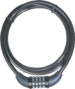 STEEL FLEXIBLE CABLE LOCK 14.25"