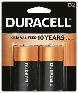 DURACELL BATTERY 1.5V 2PACK