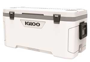WHITE/GRAY IGLOO COOLER 100QT