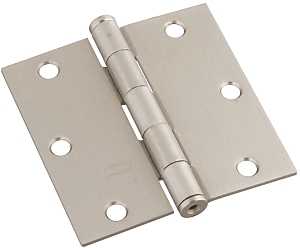 SQUARE CORNER DOOR HINGE 3.5"