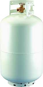 STEEL PROPANE GAS CYLINDER 30LB