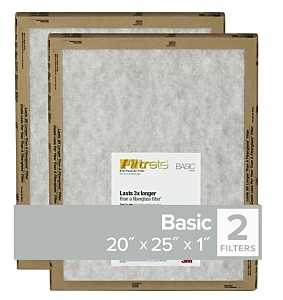 AIR FILTER 20X25X1MERV 2