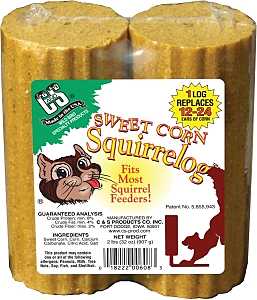 CORN LOG SQUIRREL TREAT