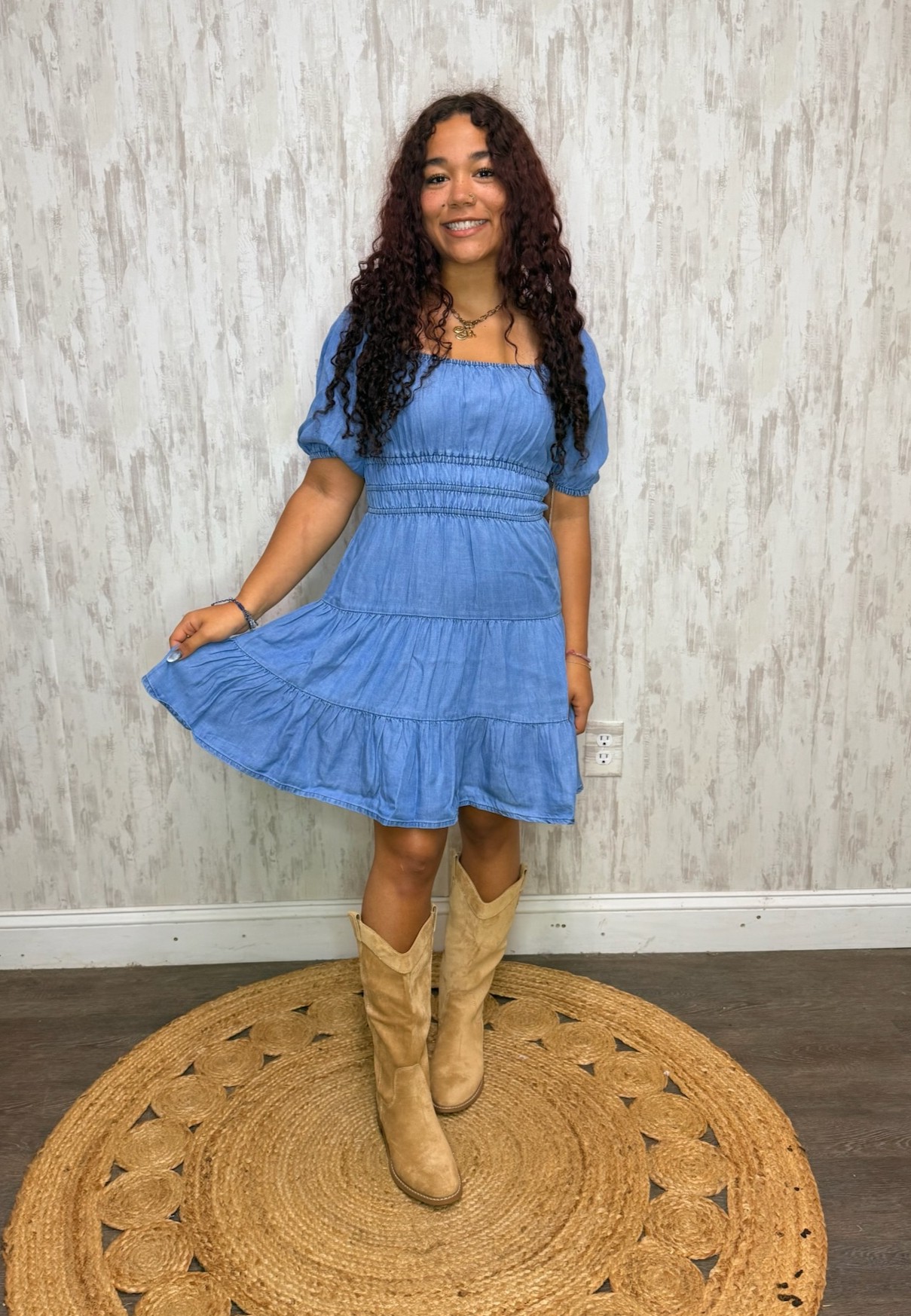 INDIGO JULIET DRESS