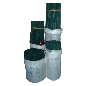 GREEN BAMBOO STAKE 3/16"X1.5'