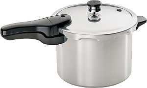 ALUMINUM PRESSURE COOKER 6QT