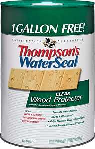 CLEAR WOOD SEALER 6GAL