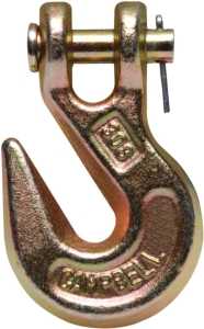 CHROME CLEVIS GRAB HOOK 5/16"