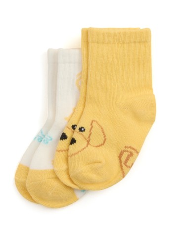 GOLDEN DOG KNIT BABY SOCKS 6-12M