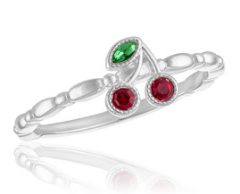 CHERRY STACK RING