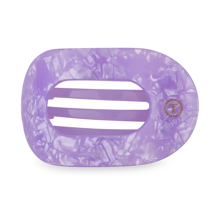 SML FLT RND CLIP LAVENDER MIST