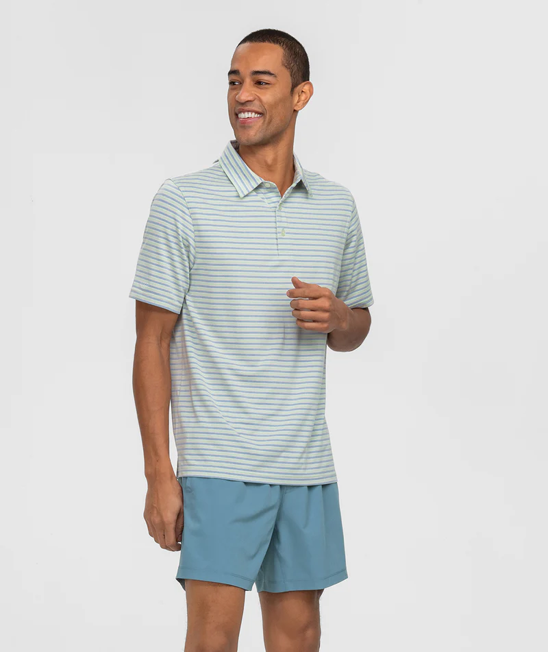 PALMETTO CAHABA STRIPE POLO