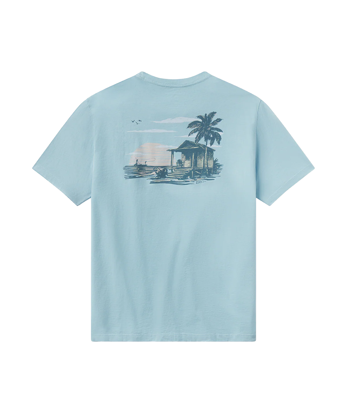 SKY BLUE GET LOST TEE