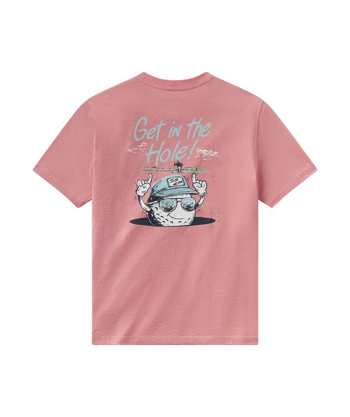 MAUVE GET IN THE HOLE TEE