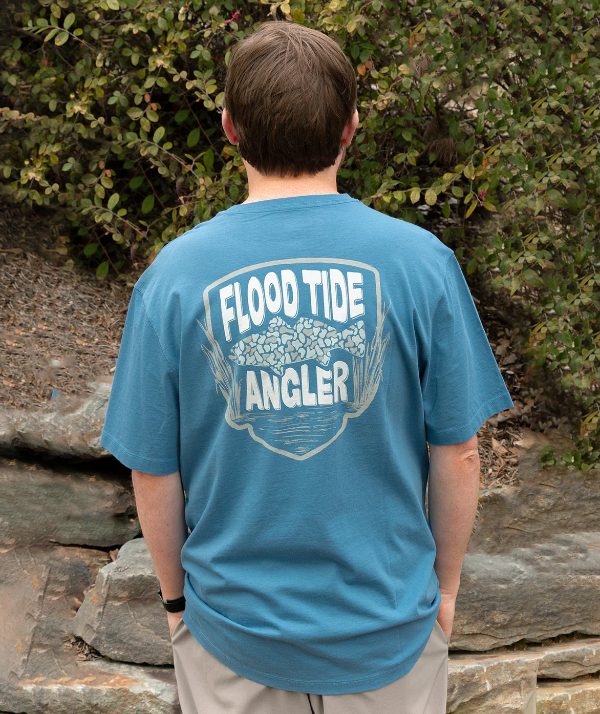 Y NAUTICAL FLOOD TIDE CAMO TEE