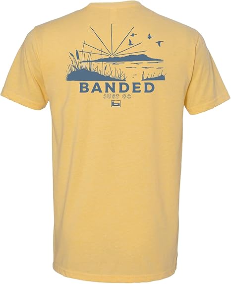 BANANA SUNBURST TEE S